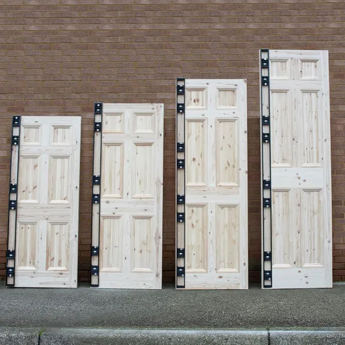 Vista 4 de Kit de Instalación de Puerta Trend, Incluye Plantilla Ajustable AnyDoor Jig (2'6"–9'), Elevador Operado con el Pie, Soporte y Broca de Router