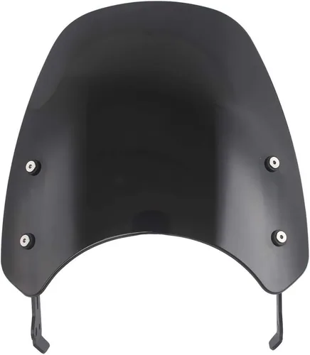 Parabrisas de motocicleta de carbono para motocicleta, deflector de viento, protección compatible con Ducati Scrambler Classic Icon 2015, 2016, Humo
