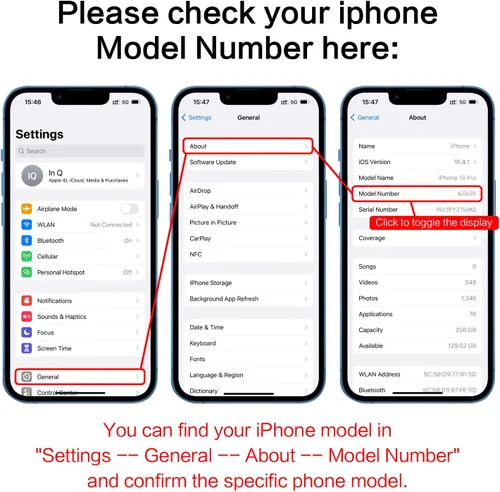 Vista 5 de ASDAWN Soporte de bandeja de repuesto para iPhone 13 Pro Max con ranura para tarjeta SIM, compatible con iPhone 13 Pro, ranura para bandeja