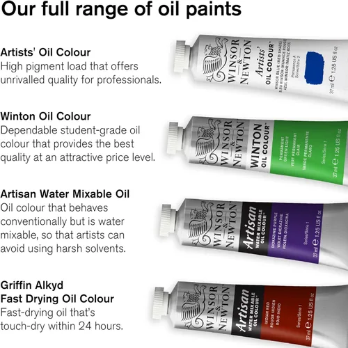 Vista 10 de Winsor & Newton Tubos de pintura Winton de aceite