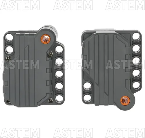 Vista 2 de 2 piezas técnicas de motor de retroceso compatibles con Lego 12787c01 6143751 Motor MOC de ladrillo de construcción, 6 x 5 x 3