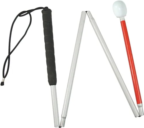 Europa - Bastón plegable con punta de gancho de malvavisco, 56 pulgadas.