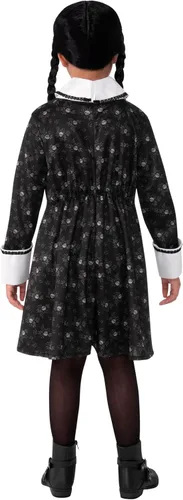 Vista 2 de Rubie's Girl The Addams Family Classic Miércoles