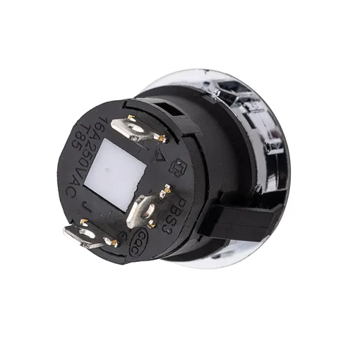 Vista 3 de 2 piezas de 1.1 in para niños, interruptor de alimentación de motocicleta, interruptor de arranque redondo con un solo botón, piezas de repuesto