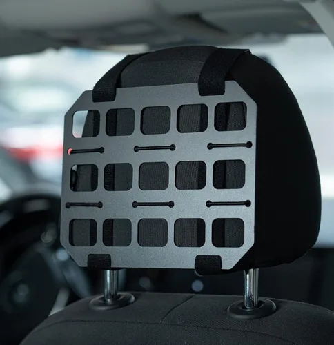 Vista 9 de TACNEX Organizador de Reposacabezas de Automóvil Panel MOLLE para Respaldo de Asiento de Vehículo Bolsa EDC Funda Portaherramientas Soporte