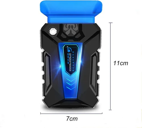 Vista 7 de Laptop Cooler ERYUE Cool Cold Portable Low Noise Silent USB Air Extracting Laptop Notebook Cooler Cooling Fan Radiator with Vacuum Fan Four Sleeves