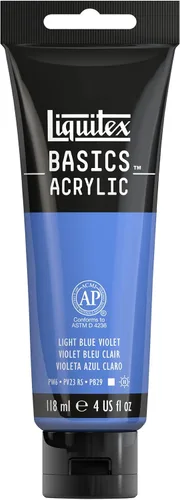 Vista 140 de Liquitex BASICS Pintura Acrílica, Tubo de 250ml (8.5 oz), Azul Ftalocianina