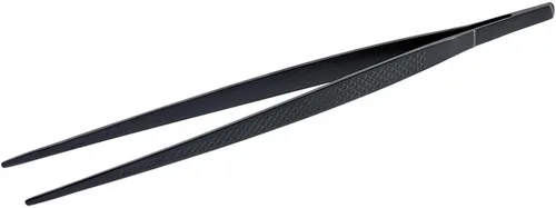 Vista 15 de Mercer Culinary, pinzas de precisión de acero inoxidable 18-8, punta fina curvada, 6 1/8 pulgadas, Punta curva, Plateado