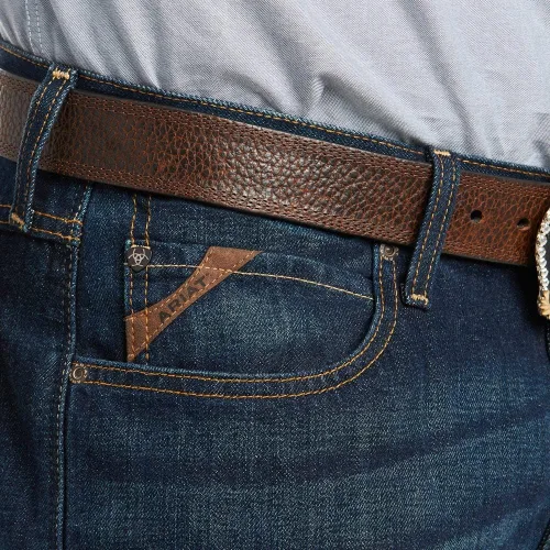 Vista 3 de ARIAT M4 - Jeans de corte bajo para botas Jeans de ajuste relajado para hombre
