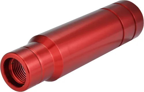 Vista 17 de Abfer - Pomo de 5" de palanca de cambios de aleación de aluminio para automóvil, con peso pesado, mango de palanca de cambios para la mayoría