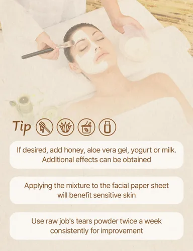 Vista 5 de NICE WITCH'S Polvo de lágrimas de trabajo crudo coreano 6 onzas / 6.00 oz – 100% polvo natural puro, adición cruda