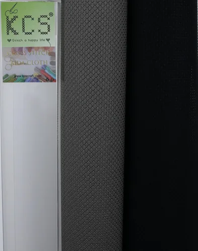 Vista 121 de KCS 2 cajas de tela de costura de algodón para punto de cruz de 15 x 18 pulgadas (blanco antiguo, 11 unidades)