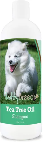Vista 149 de Healthy Breeds Chow Chow Champú de aceite de árbol de té, formulado para pieles secas e irritadas, reduce la caspa, aroma de gaulteria, 8 onzas