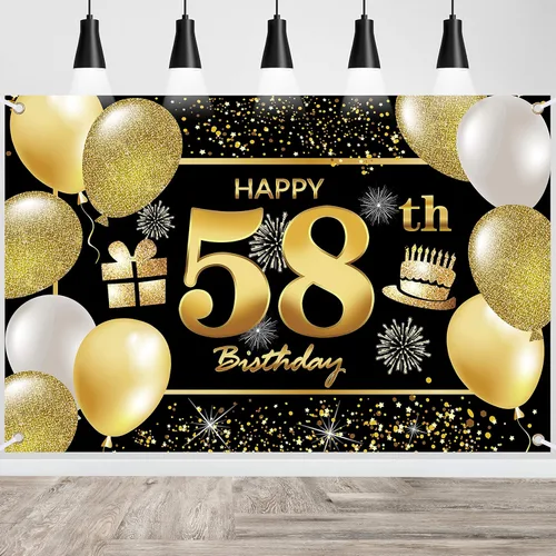 Vista 29 de Cartel de 1er feliz cumpleaños - Decoraciones para fiesta de cumpleaños de hombres
