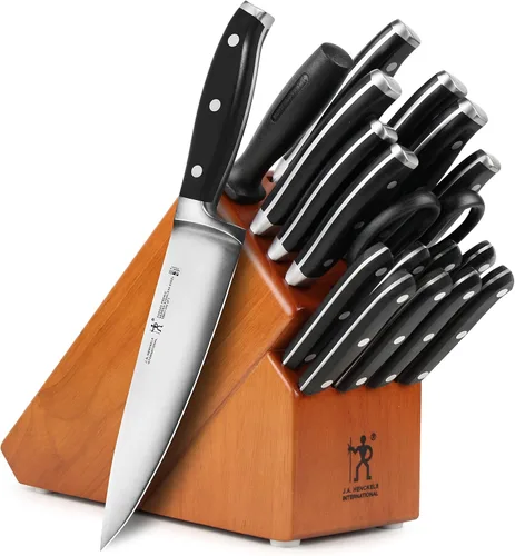HENCKELS Forged Premio 19-pc Knife Block Set