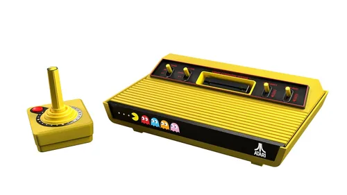 Vista 3 de Atari 2600+ PAC-MAN Edition Console, Game & Wireless Joystick