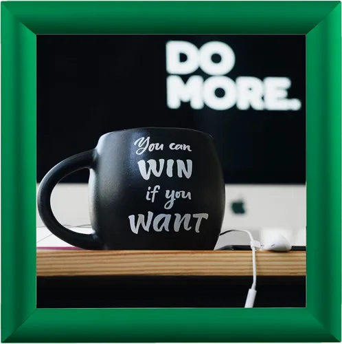 Vista 30 de BNV Marco de aluminio para póster de carga frontal / certificado de imagen, blanco, 8.5 x 11 pulgadas, perfil de 1 pulgada, montaje en pared, modo