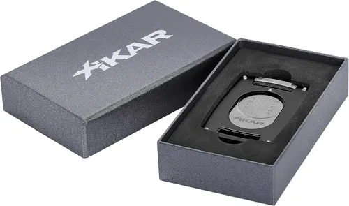 Vista 7 de XIKAR® Cortador de puros ultra delgado negro