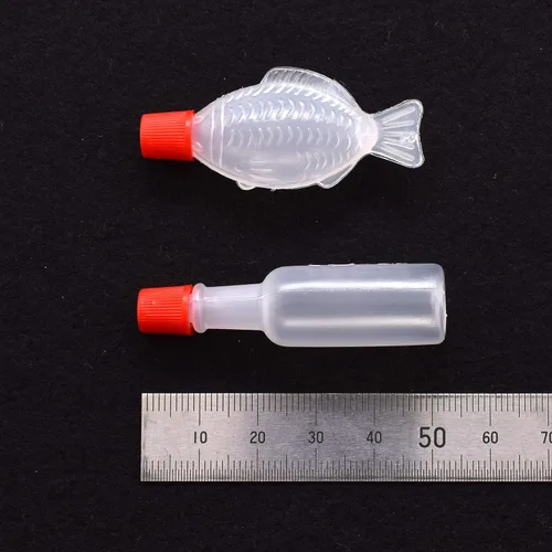 Vista 2 de Konatu Contenedor de salsa de soja - 20 piezas en una bolsa, botellas de salsa de pescado, accesorios de caja Bento japonesa