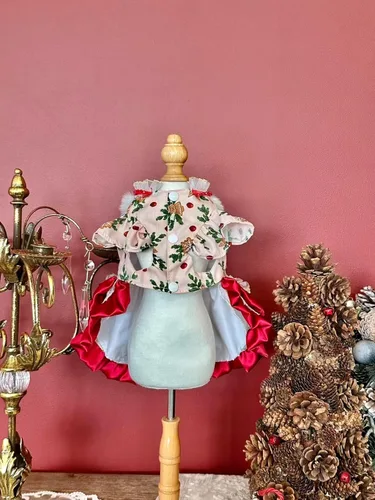 Vista 231 de Moda Vestido de Princesa de Encaje para Perro Cachorro Dulce para Perro EXTRAL Pequeño y Pequeño A-Negro XX-Pequeño