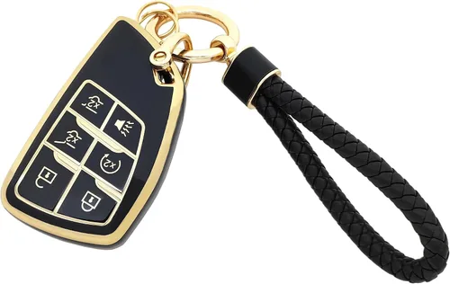 Vista 39 de Funda para Llavero de Coche Llavero Funda de Llave de TPU Suave Carcasa de Protección Portallaves Accesorios