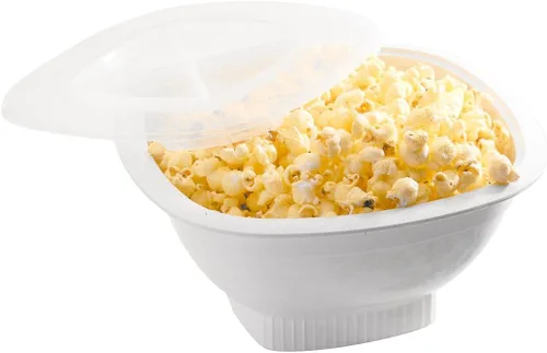 Tazón para hacer palomitas de Nordic Ware Pro , Blanco