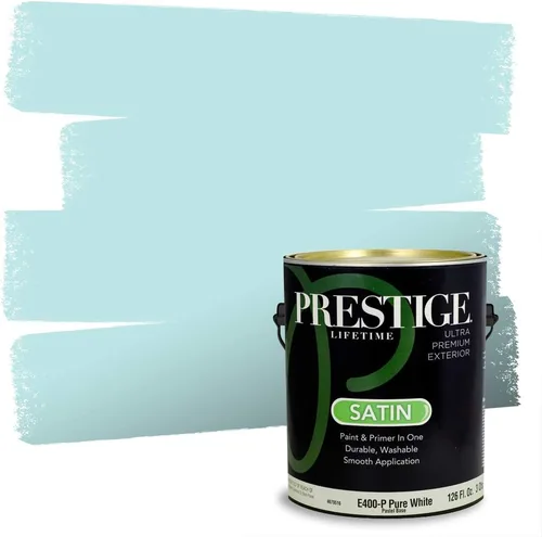 Vista 17 de PRESTIGE Pintura exterior e imprimación en uno, Apalaches, plano, 1 galón
