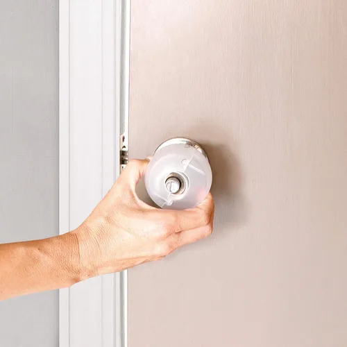 Vista 6 de Fundas para pomos de puerta de seguridad para bebés, 3 unidades (paquete de 1)