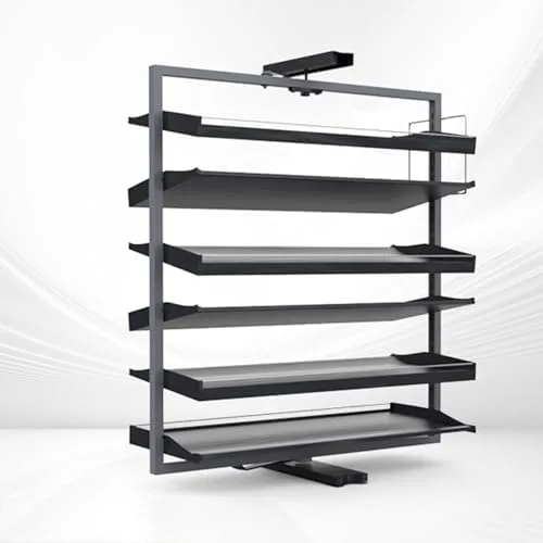 Vista 17 de 360° Rotating Shoe Organizer - Stylish Hidden Shoe Cabinet, Space-Saving Shoe Rack for Entryway, Living Room & Hallway - Modern Storage Solution