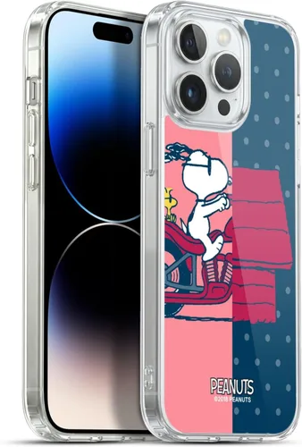 Vista 113 de Head Case Designs Officially Licensed Peanuts Charlie & Woodstock Nap Halfs and Laughs Gel Case [Military Grade Protection] Compatible with Apple