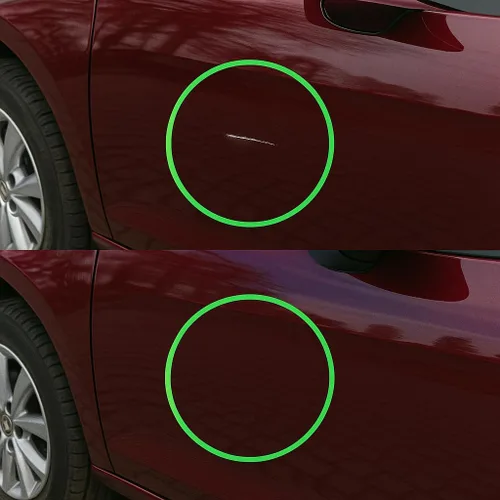 Vista 8 de 130H Mercury Silver - Kit de pintura de retoque para reparación de arañazos y virutas Honda, 0.84 onzas líquidas (0.8 fl oz)