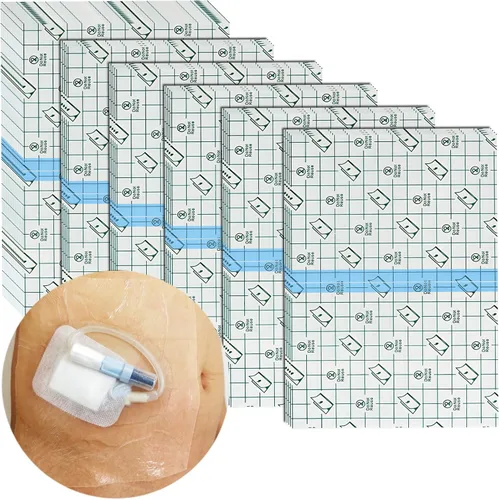 Vista 13 de Protectores de ducha impermeables, almohadilla central antiadherente para puerto de diálisis, línea Picc, catéter de pecho, diálisis peritoneal PD