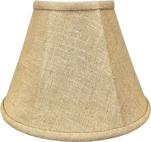 Vista 48 de Royal Designs, Inc. BS-707FC-6AGL Deep Empire Basic - Pantalla para lámpara con clip de llama, 3.5 x 6 x 5.75 pulgadas, color dorado antiguo