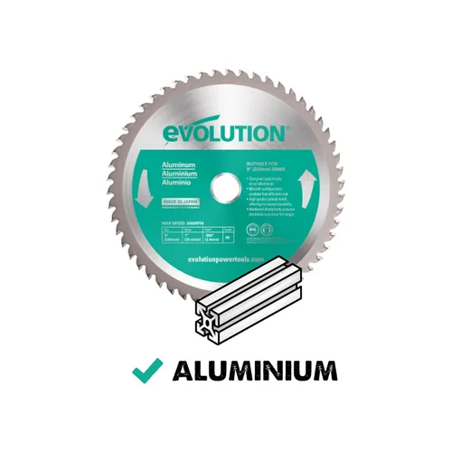 Vista 2 de Evolution Power Tools - Hoja de sierra de corte (acero inoxidable)