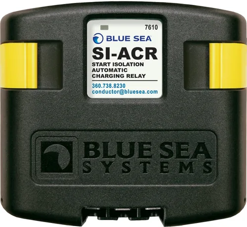 Vista 5 de Relés de carga automática (ACR) Blue Sea Systems, Azul
