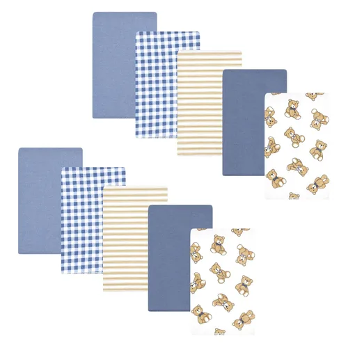 Vista 43 de Hudson Baby - Paños unisex de franela de algodón para bebé, avión, talla única