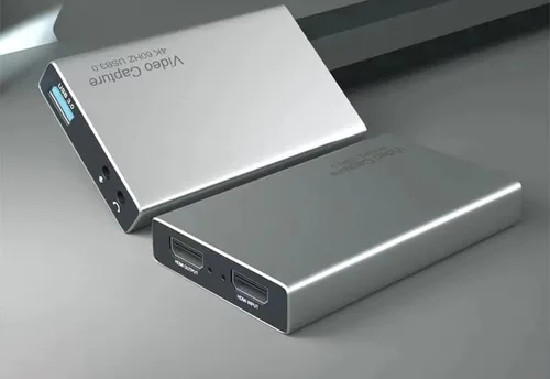 Vista 2 de Tarjeta de captura 4K, USB 3.0 UHD, salida de bucle de 4K60fps, grabación de 1080p60fps Bypass HDCP, Nintendo SwitchPS53dsXboxPS4