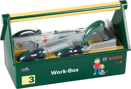Vista 6 de Theo Klein 8573 - Caja de trabajo Bosch, caja de herramientas