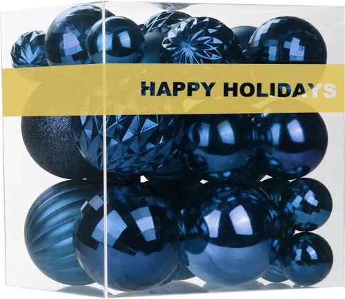Vista 216 de GameXcel - Esferas navideñas grandes y ornamentos colgantes para árbol de Navidad que no se rompen