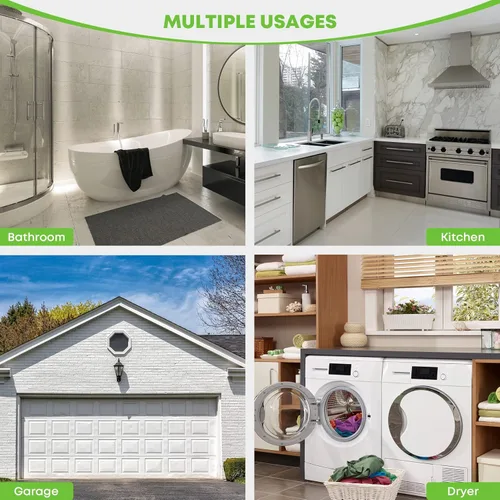 Vista 7 de Stanbroil Cubierta de ventilación de secadora de 4 pulgadas, cubierta de escape de ventilación de pared de acero inoxidable, solapa acolchada sin