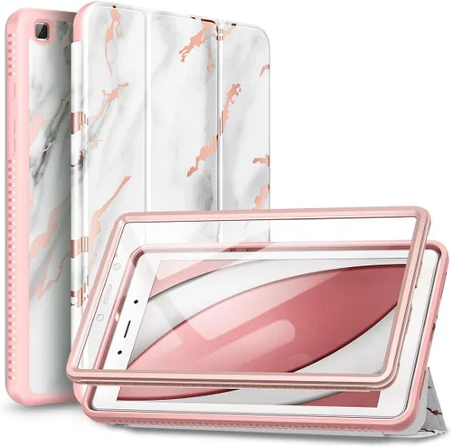 SURITCH Funda para Samsung Galaxy Tab A 8.0 2019 (SM-T290T295), Protector de pantalla integrado apagado automáticoactivación Funda de piel ligera de