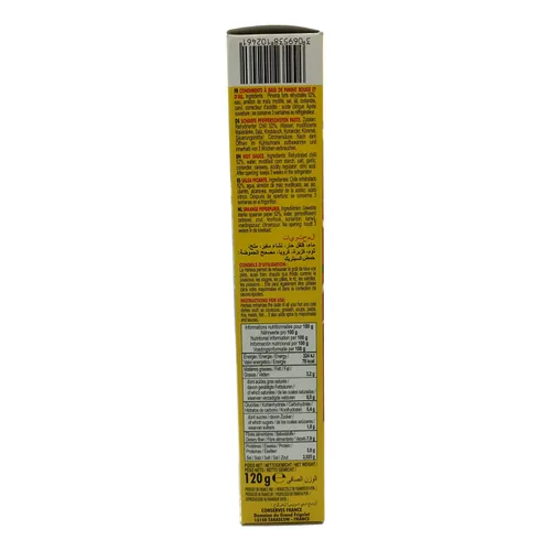 Vista 3 de Condimento Harissa en Tubo - Picante 120 Gr