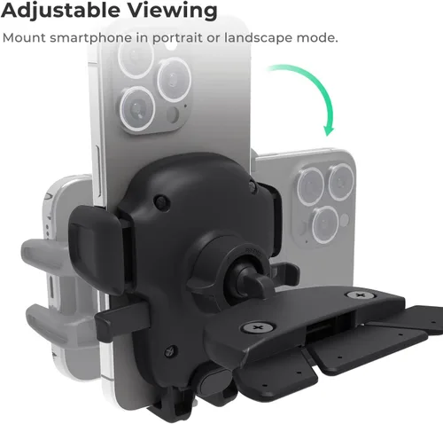 Vista 7 de Kenu Airframe Pro - Soporte universal para teléfono para automóvil + iOttie Easy One Touch 5 CD Ranura para teléfono