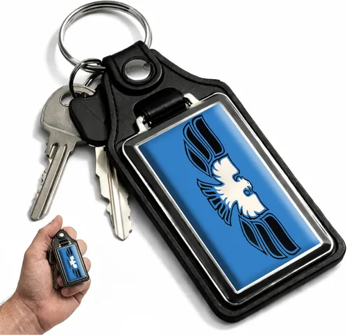 Vista 39 de Brotherhood Car Key Chain for Trans Am Firebird - Classic Models Keychain for Men and Women Gift Key Ring
