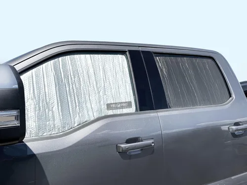 Vista 5 de Parasol lateral delantero (2 piezas) ajuste personalizado para camioneta