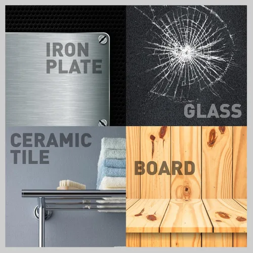 Vista 5 de HORUSDY Paquete de 2 perforadores automáticos superfuertes de 6 pulgadas, impacto ajustable, punzón central