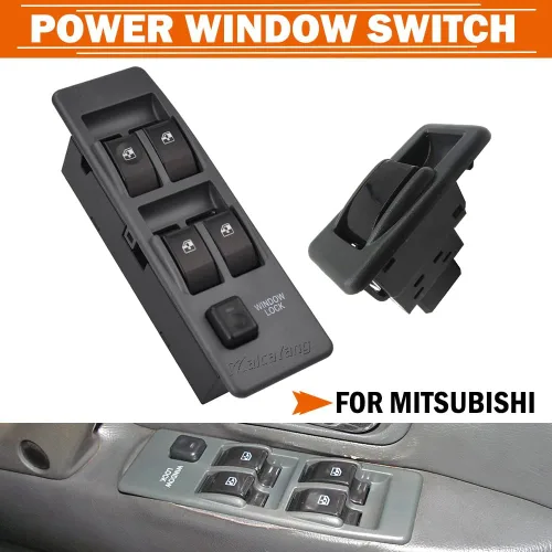 Vista 7 de Interruptor de elevalunas eléctrico principal MR753373 para Mitsubishi Pajero Montero 1990-2003