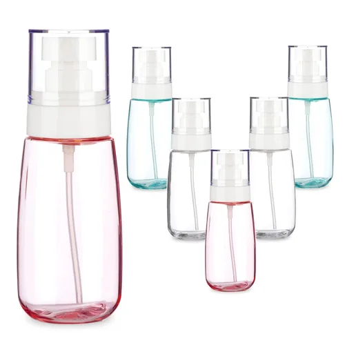 Vista 9 de Paquete de 3 botellas de spray pequeñas de 1 onza/1.0 fl oz, mini botellas de spray de plástico, botella de spray de viaje con niebla fina, pequeñas