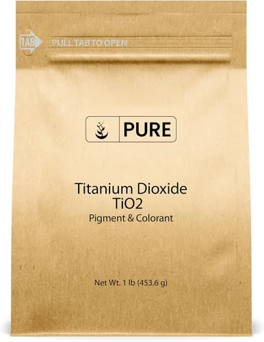 Vista 5 de Pure Original Ingredients Dióxido de titanio (4 oz) de origen natural, pigmento y colorante