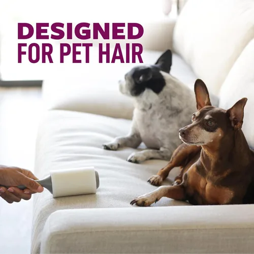 Vista 3 de Scotch-Brite Rodillo de Pelusa para Pelo de Mascotas Extra Adhesivo 6 Rodillos 600 Hojas